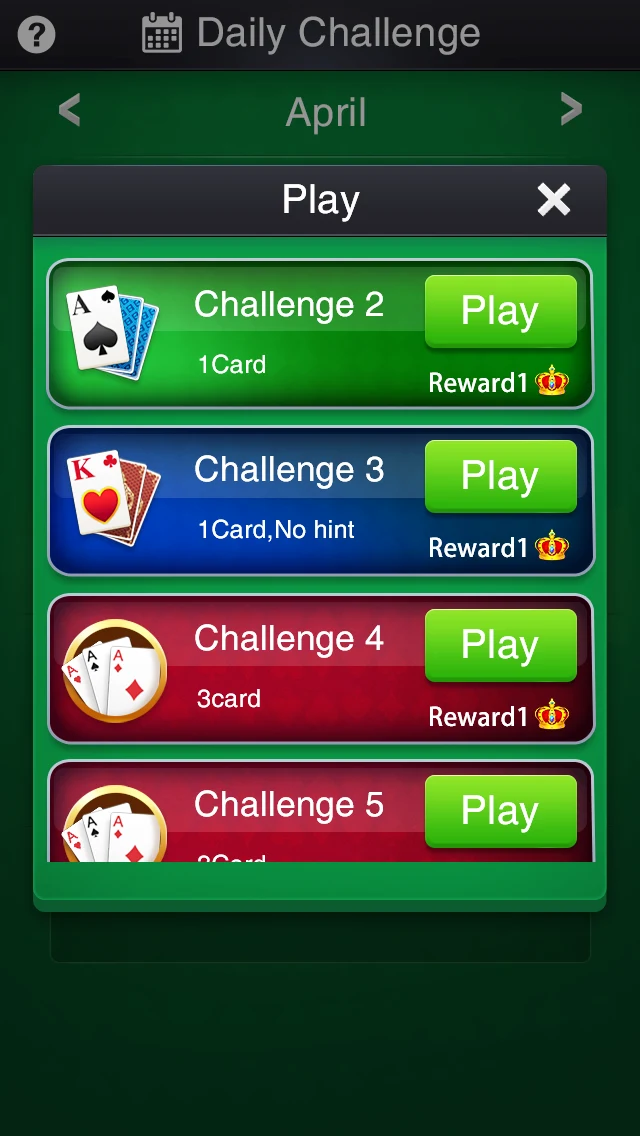Solitaire: Daily Challenges screenshot